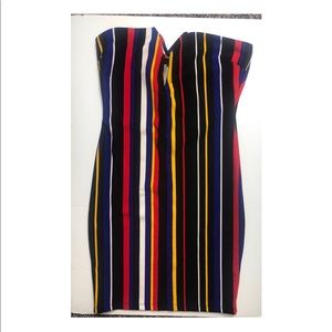 Striped Mini Dress